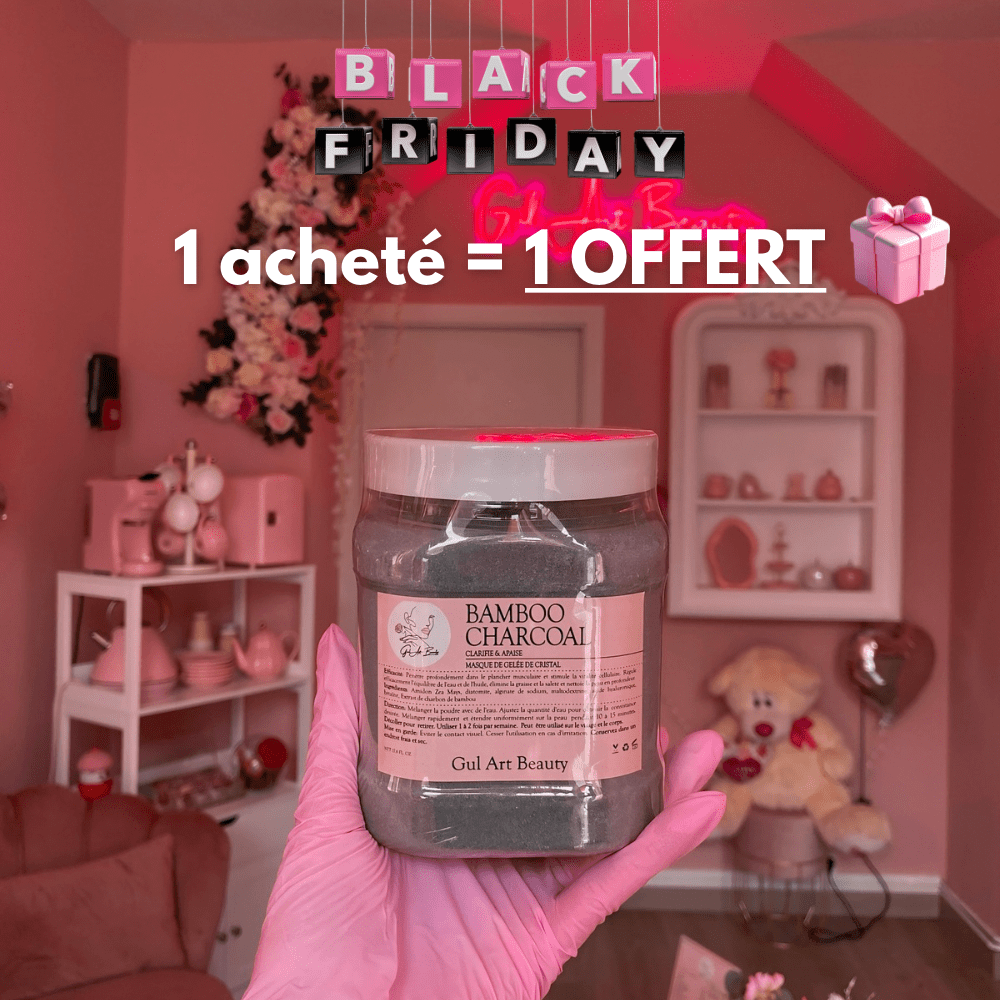 jelly mask bamboo charcoal | 1 acheté = 1 offert 🎁